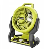 Wiertarki - RYOBI AKUMULATOROWY WENTYLATOR WIATRAK BIURKOWY 18V ONE+ WHISPER RF18-0 - miniaturka - grafika 1