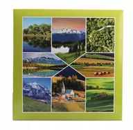 Albumy fotograficzne - Album Segregator 600 zdjęć 10x15 zielony Nature - miniaturka - grafika 1