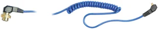 Elinchrom Kabel synchronizacyjny spiralny, niebieski - Lampy studyjne - miniaturka - grafika 1