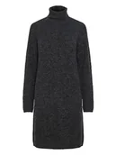 Sukienki - Pieces Sukienka dzianinowa w kolorze antracytowym - miniaturka - grafika 1