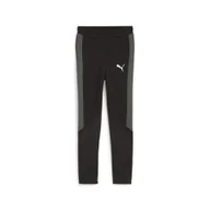 Odzież sportowa dziecięca - Młodzieżowe spodnie dresowe EVOSTRIPE PUMA Black - miniaturka - grafika 1
