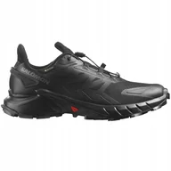 Buty sportowe damskie - Buty damskie sportowe Salomon SuperCross 4 Gtx 417339 czarne 38 - miniaturka - grafika 1