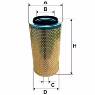 Filtry powietrza - FILTRON AK376/2 - Filtr powietrza - miniaturka - grafika 1