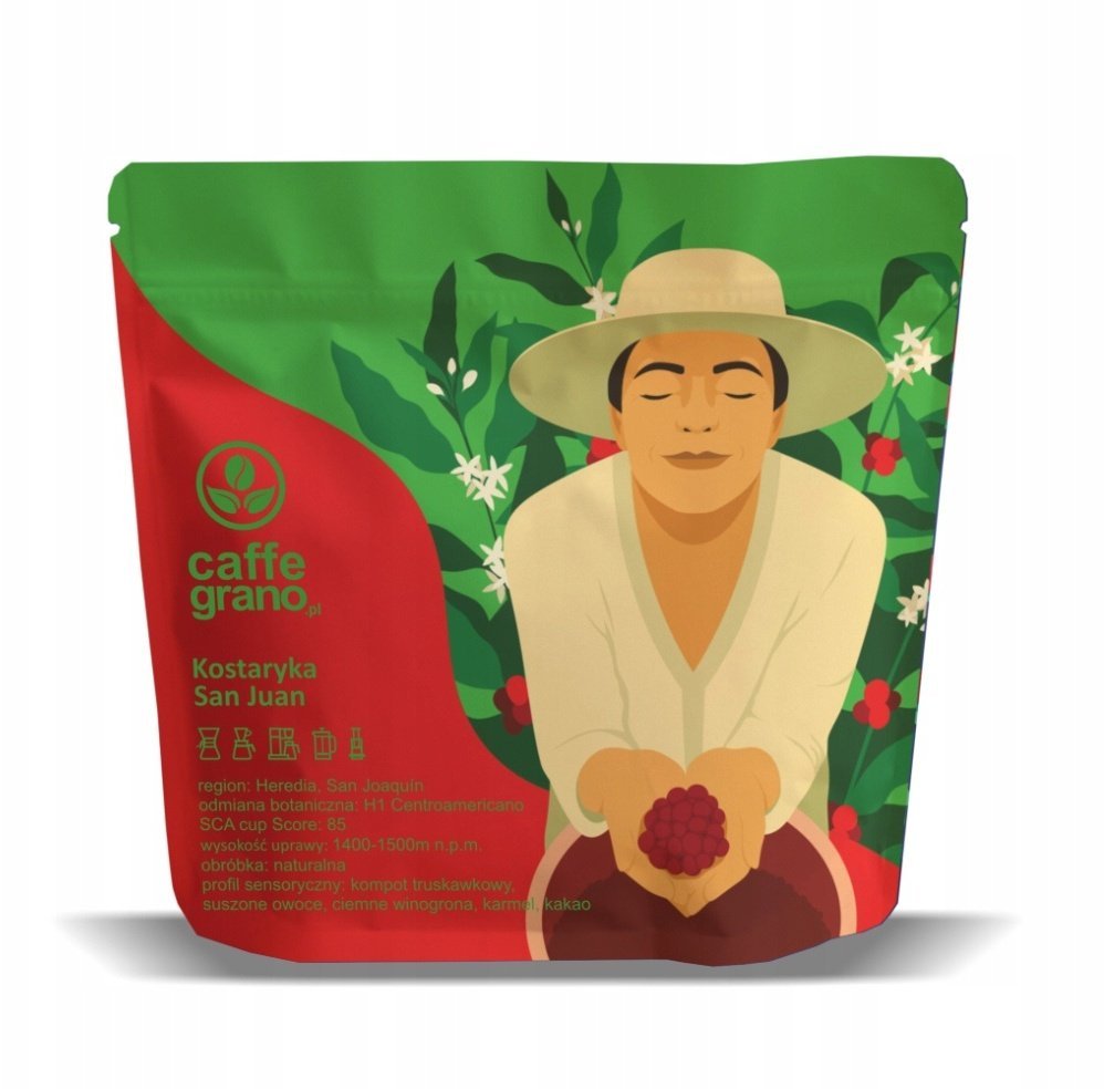 Kawa ziarnista Caffe Grano Kawa ziarnista Caffe Grano Kostaryka San Juan 250g