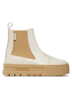 Puma Sztyblety Mayze Chelsea Jelly Wns 393626 03 Biały - Botki damskie - miniaturka - grafika 1