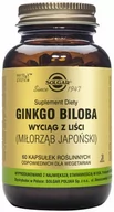 Suplementy naturalne - Solgar Ginko Biloba 60 kaps. TT000305 - miniaturka - grafika 1