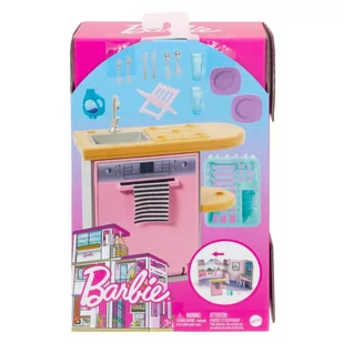 Meble i akcesoria Barbie Kuchnia - Domki dla lalek - miniaturka - grafika 1