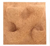 Dekoracje do terrarium - Terrario Cocobackgroud 40X40 - Tło Z Kokosa - miniaturka - grafika 1