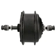Rowery elektryczne - windmeile Silnik w piaście roweru elektrycznego, tylne koło, czarne, 26", 48 V/500 W, rower elektryczny, pedelec - miniaturka - grafika 1