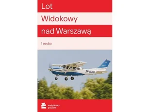 WYJĄTKOWY PREZENT Lot Widokowy nad Warszawą | - Vouchery - miniaturka - grafika 1