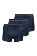 Majtki damskie - Karl Lagerfeld bokserki 3-pack męskie kolor granatowy A1M47084 - miniaturka - grafika 1