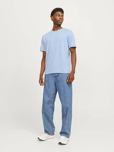 Jack & Jones Koszulka w kolorze błękitnym - Koszulki męskie - miniaturka - grafika 1