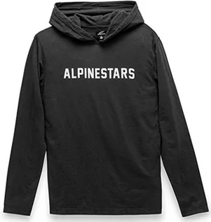 Bluzy męskie - Alpinestars Męska bluza z kapturem Legit czarny m - grafika 1