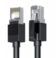 Kable miedziane - Ugreen Kabel Ethernet Cat6 F/UTP 5m - czarny - miniaturka - grafika 1