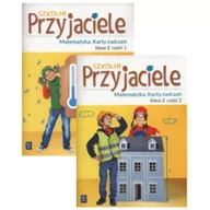 Podręczniki dla szkół podstawowych - Szkolni przyjaciele. Edukacja wczesnoszkolna. Matematyka. Karty ćwiczeń. Część 1-2. Klasa 2 - miniaturka - grafika 1