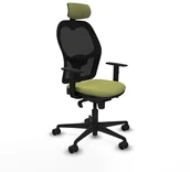 Fotele i krzesła biurowe - Krzesło Biurowe Piqueras y Crespo 1D036N2 Kolor Zielony - miniaturka - grafika 1