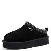 Klapki i japonki damskie - Marco Tozzi Klapki damskie 2-27301-45 kapcie, czarne, 39 EU, czarny, 39 EU - miniaturka - grafika 1