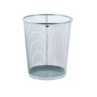 Kosze na śmieci - GRAND Kosz śmieci 18l srebrny/metal Grand GR-018 - miniaturka - grafika 1