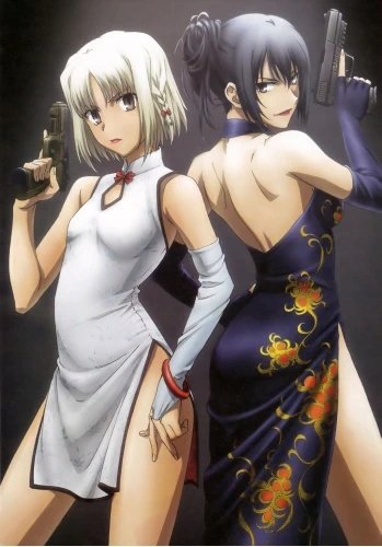 Plakat Anime Manga Canaan CAN_022 A1+ (custom)