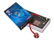 Urządzenia medyczne - GIMA CLASSIC DUAL HEAD STETHO - Czerwony Stetoskop internistyczny TOW005621 - miniaturka - grafika 1