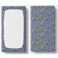 Prześcieradła dla dzieci - PRZEŚCIERADŁO BAMBUSOWE Z GUMKĄ DO ŁÓŻECZKA 60x120 ODDYCHAJĄCE - FERETTI - miniaturka - grafika 1