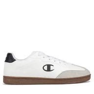 Sneakersy damskie - Sneakersy Champion PRESTIGE MIX MATERIAL S11735-WW001 Biały - miniaturka - grafika 1