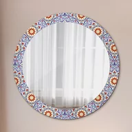Lustra - Lustro dekoracyjne okrągłe Orientalna kolorowa kompozycja - miniaturka - grafika 1