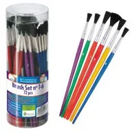 Przybory szkolne - Starpak Pędzle Szkolne Nr 1-6 72 sztuki - miniaturka - grafika 1