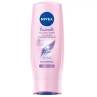 Odżywki do włosów - Nivea Hair Milk Natural Shine odżywka 200 ml dla kobiet - miniaturka - grafika 1