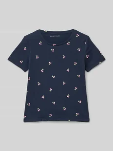 T-shirt o kroju regular fit z mieszanki bawełny - Koszulki dla dziewczynek - miniaturka - grafika 1
