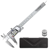 Suwmiarki i mikrometry - Cyfrowa suwmiarka stalowa 0 - 150 mm z twardą walizką - miniaturka - grafika 1