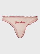 Majtki damskie - Undress Code Stringi Cupid 409 Różowy - miniaturka - grafika 1