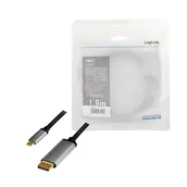 Kable - LogiLink USB-C - DisplayPort 1.8m - miniaturka - grafika 1