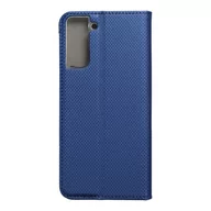 Etui i futerały do telefonów - OEM Kabura Smart Case Book Do Samsung S21 Plus Granatowy - miniaturka - grafika 1