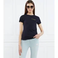 Koszulki i topy damskie - Tommy Hilfiger T-shirt | Slim Fit - miniaturka - grafika 1