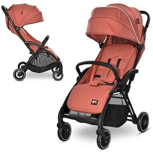 Spacerówka lekka wózek spacerowy składany automatycznie Lorelli Quick do 22kg - Wózki dziecięce - miniaturka - grafika 1