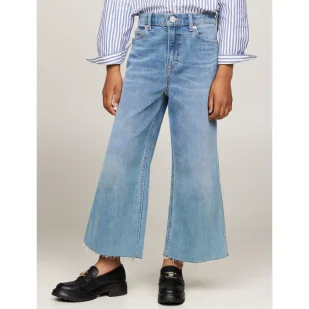 Tommy Hilfiger Jeansy | flare fit - Spodnie sportowe damskie - miniaturka - grafika 1