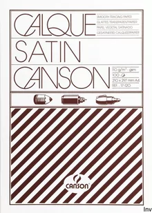 Canson łuk drafting paper/17120 A4 110/ G/M KW. Zawartość: 100 szt. 200017120 - Papier do drukarek - miniaturka - grafika 1