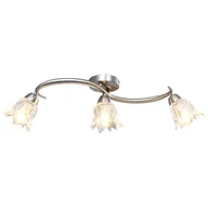 Lampy sufitowe - Vida Lampa sufitowa ze szklanymi kloszami na 3 żarówki E14 tulipany V-289230 - miniaturka - grafika 1