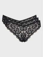 Majtki damskie - Dorina Komplet 3 par fig klasycznych Myla D001685LA084 Czarny - miniaturka - grafika 1