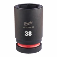 Klucze i nasadki - MILWAUKEE NASADKA UDAROWA  1" 38mm DŁUGA - miniaturka - grafika 1
