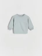 Koszulki dla chłopców - Reserved - Bluza oversize - jasnoniebieski - miniaturka - grafika 1