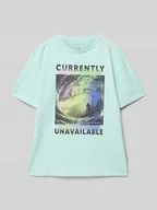 Koszulki dla chłopców - T-shirt o kroju oversized z czystej bawełny - miniaturka - grafika 1