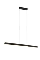 Lampy sufitowe - Trio Leuchten Lampa wisząca czarna z diodą LED ściemnianą w stopniach Kelvina - Yipke - miniaturka - grafika 1