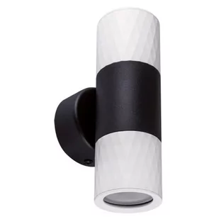 Ideus Kinkiet LAMPA ścienna PIANO 03882 metalowa OPRAWA loftowa tuba czarna biała 03882 - Lampy ścienne - miniaturka - grafika 1