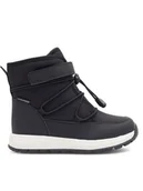 Buty dla dziewczynek - Nelli Blu Śniegowce XT-L4058(III)DZ Czarny - miniaturka - grafika 1