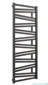 Pompy ciepła - VITALLE Savona grzejnik łazienkowy 140x55 cm czarny 10111196241124 - miniaturka - grafika 1