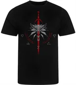 Koszulki męskie - Koszulka Męska Nadruk Wiedżmin Witcher Prezent Premium M - miniaturka - grafika 1