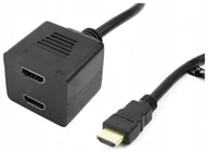 Kable - Accura HDMI > 2x HDMI M/2xF splitter - miniaturka - grafika 1