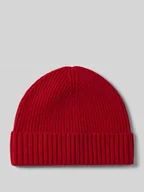 Czapki męskie - Czapka beanie z mieszanki wełny i kaszmiru - miniaturka - grafika 1